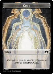 Dragon // Copy Double-Sided Token [Modern Horizons 3 Commander Tokens] | Good Games Adelaide SA
