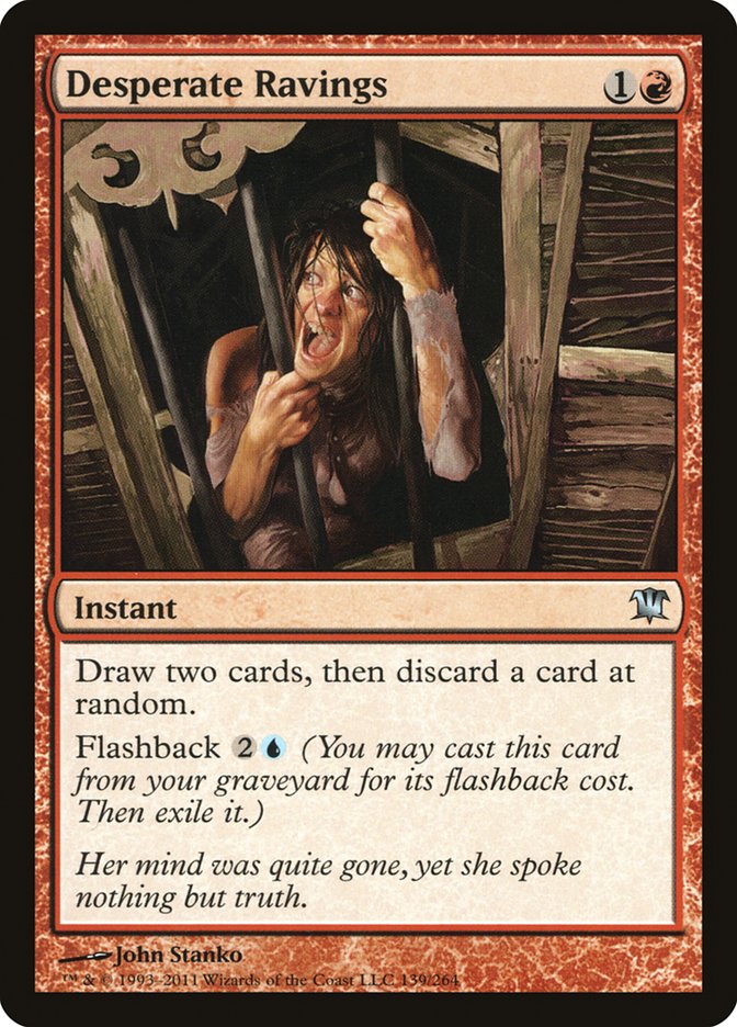 Desperate Ravings [Innistrad] | Good Games Adelaide SA
