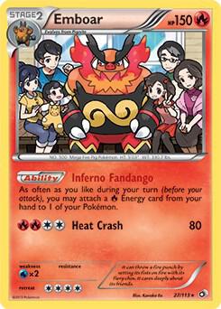 Emboar 27 113 Legendary Treasures 027/113 (Deck Exclusives)  | Good Games Adelaide SA