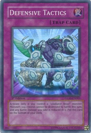 Defensive Tactics [GLAS-EN083] Super Rare | Good Games Adelaide SA