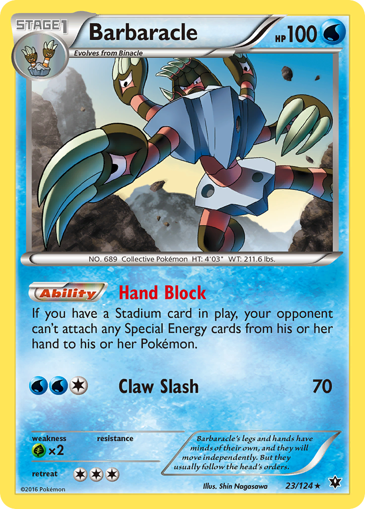 Barbaracle (23/124) [XY: Fates Collide] | Good Games Adelaide SA