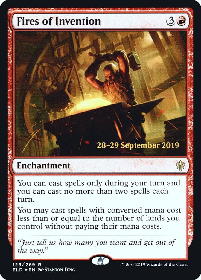 Fires of Invention 125 (Prerelease Cards)  - Foil | Good Games Adelaide SA