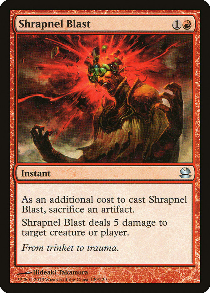 Shrapnel Blast [Modern Masters] | Good Games Adelaide SA