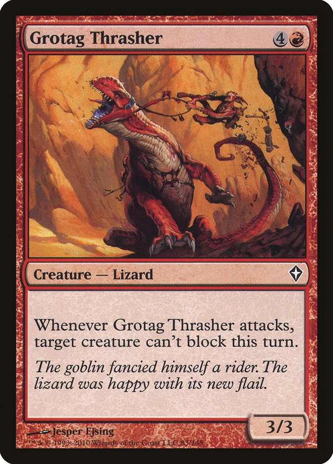 Grotag Thrasher 83 (Worldwake)  - Foil | Good Games Adelaide SA