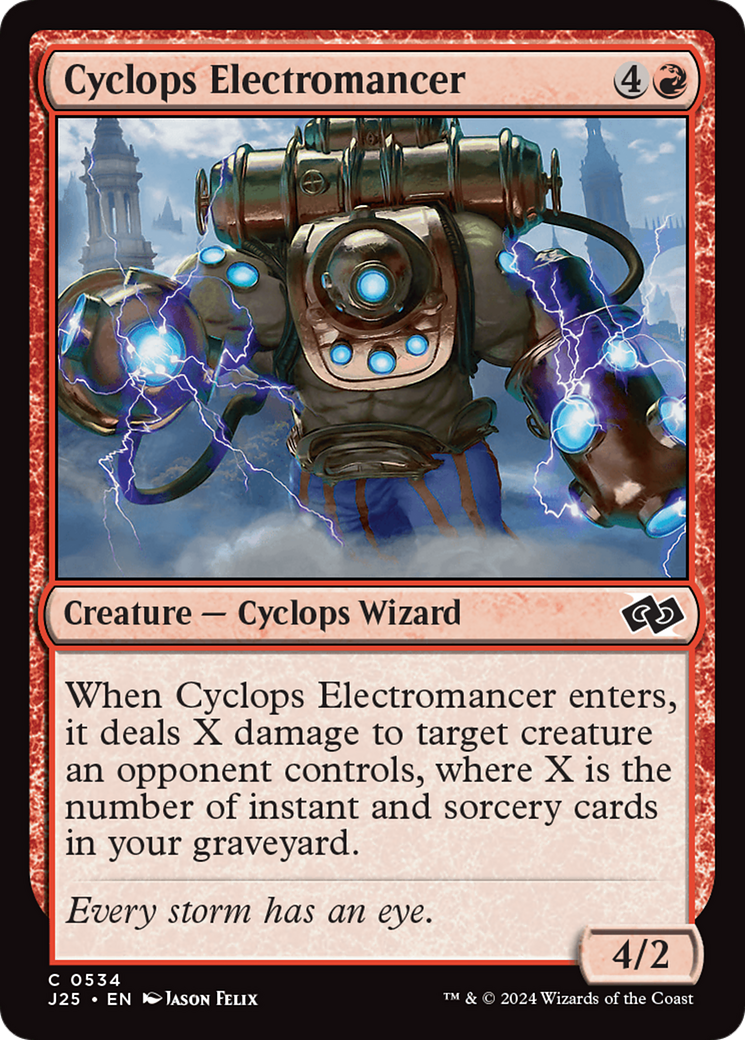 Cyclops Electromancer [Foundations Jumpstart] | Good Games Adelaide SA