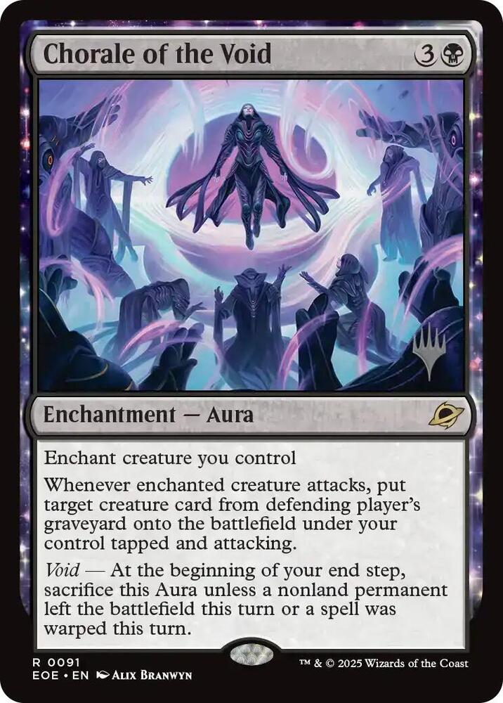 Chorale of the Void 91 (Promo Pack: Edge of Eternities)  | Good Games Adelaide SA