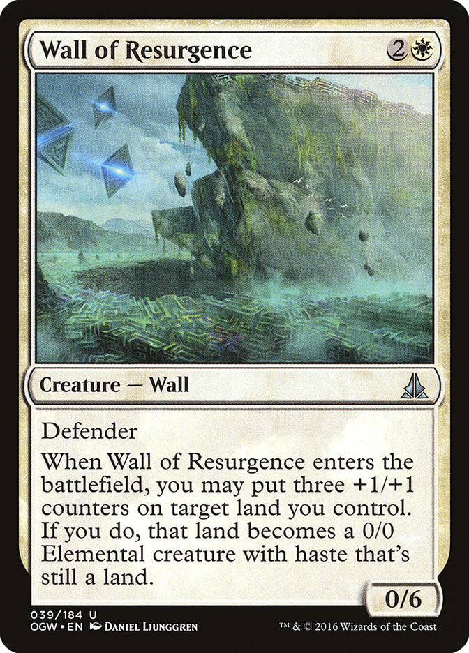 Wall of Resurgence [Oath of the Gatewatch] | Good Games Adelaide SA