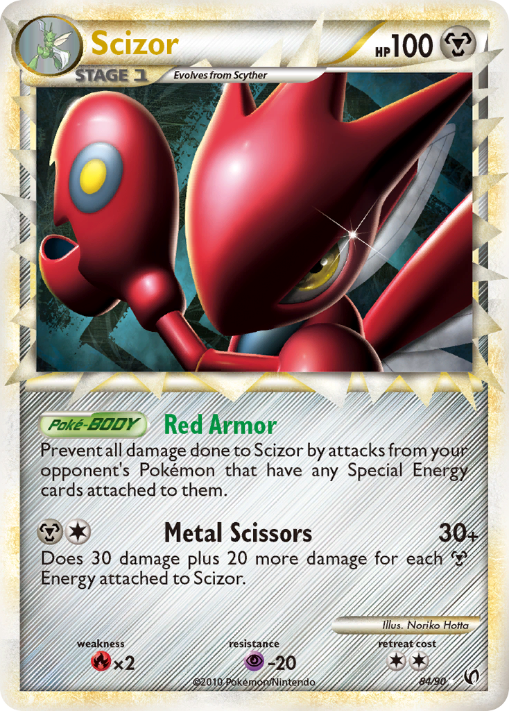 Scizor (84/90) [HeartGold & SoulSilver: Undaunted] | Good Games Adelaide SA