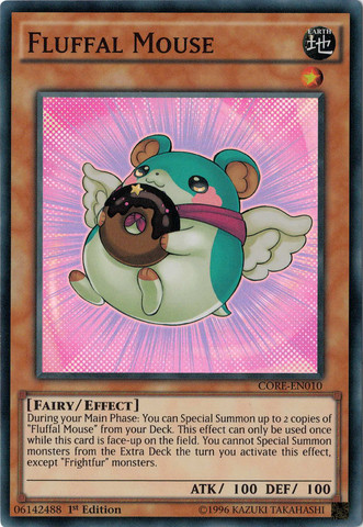 Fluffal Mouse [CORE-EN010] Super Rare | Good Games Adelaide SA