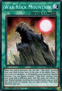 War Rock Mountain [BLVO-EN000] Secret Rare | Good Games Adelaide SA