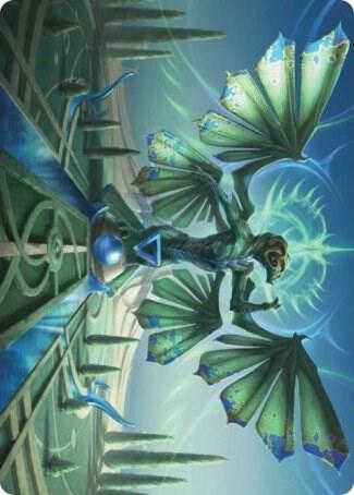 Tanazir Quandrix Art Card 60 (Art Series: Strixhaven)  | Good Games Adelaide SA