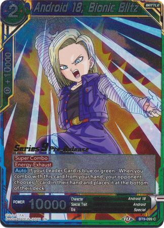 Android 18, Bionic Blitz (Universal Onslaught) [BT9-099] | Good Games Adelaide SA