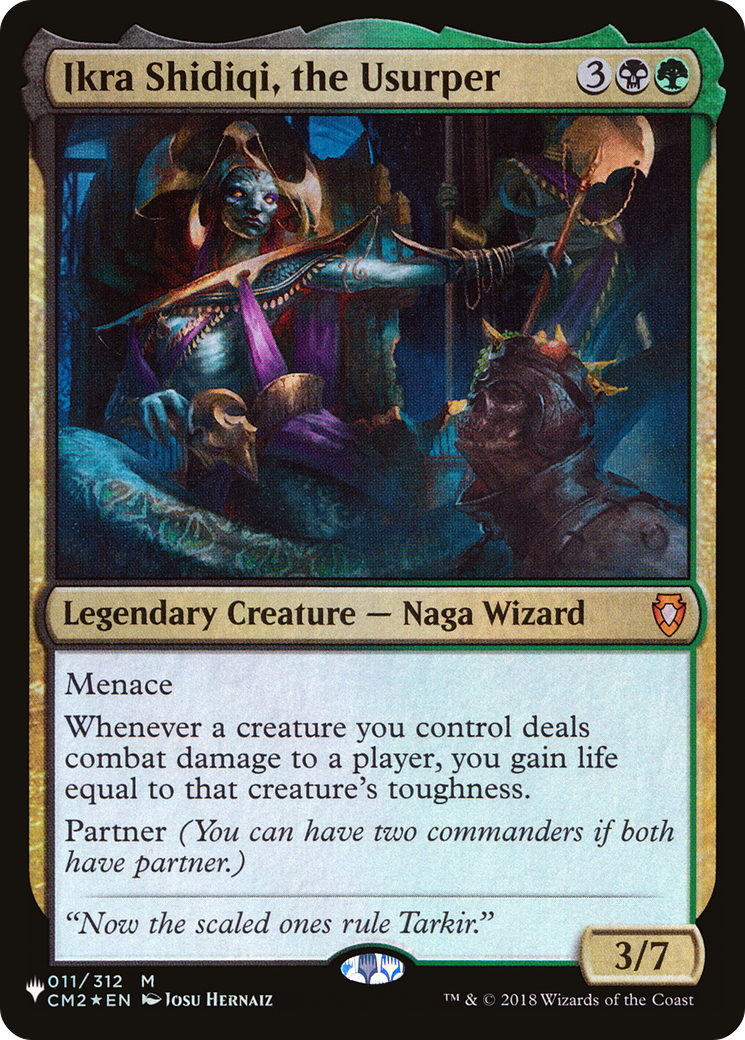 Ikra Shidiqi, the Usurper [The List Reprints] | Good Games Adelaide SA