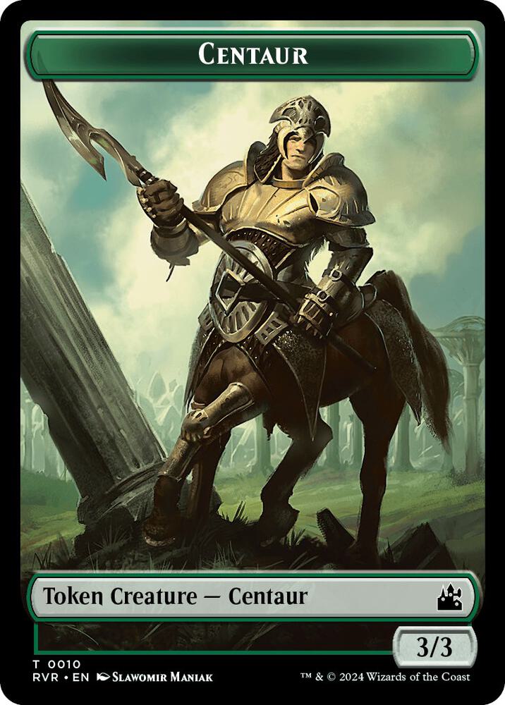 Centaur Token 10 (Ravnica Remastered)  | Good Games Adelaide SA