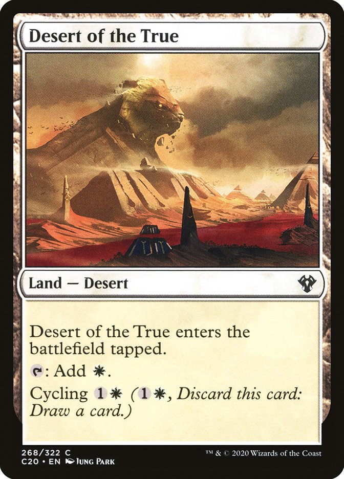 Desert of the True [Commander 2020] | Good Games Adelaide SA