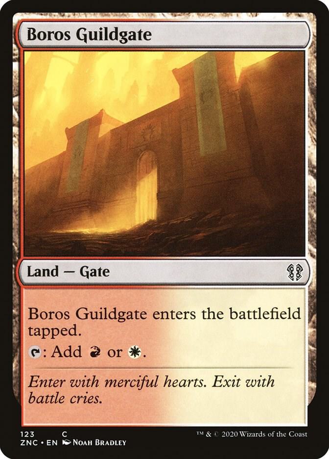 Boros Guildgate 123 (Commander: Zendikar Rising)  | Good Games Adelaide SA