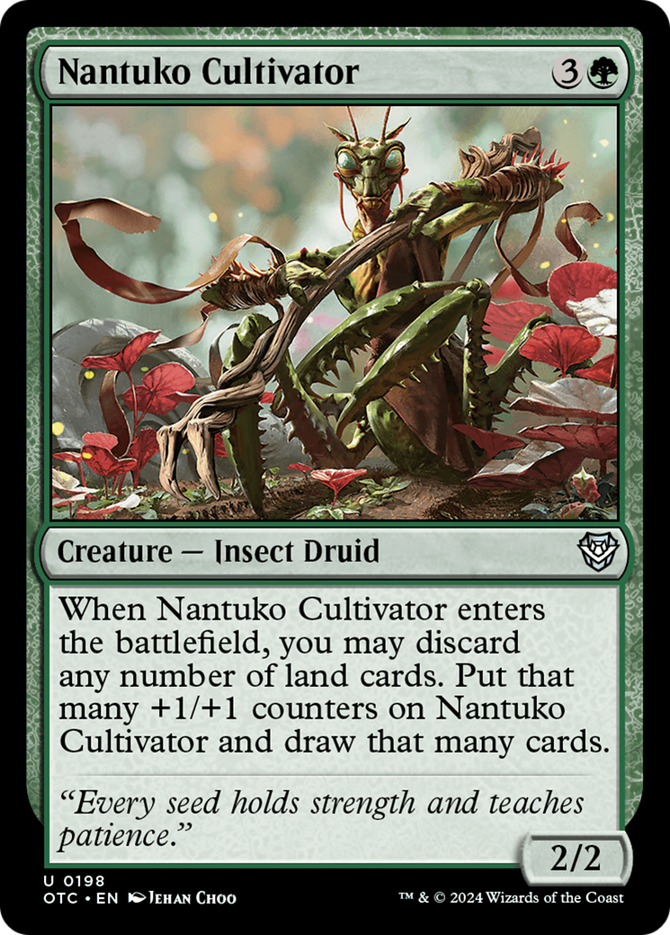 Nantuko Cultivator [Outlaws of Thunder Junction Commander] | Good Games Adelaide SA