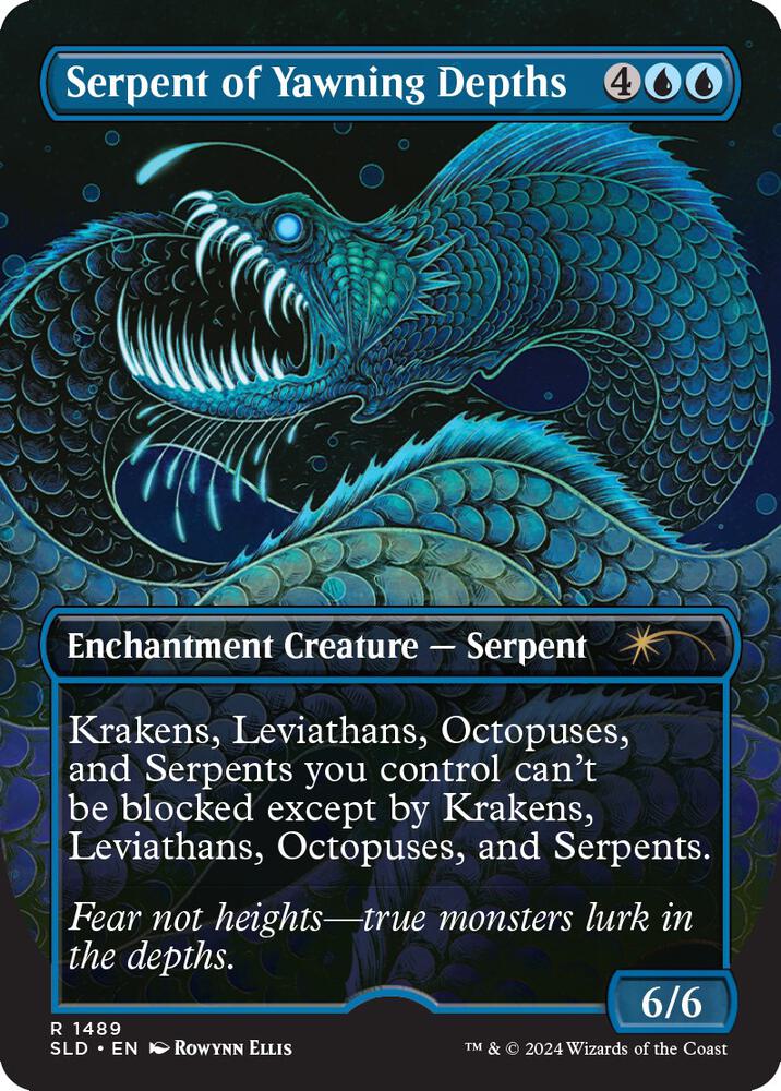 Serpent of Yawning Depths 1489 (Secret Lair Drop Series)  | Good Games Adelaide SA