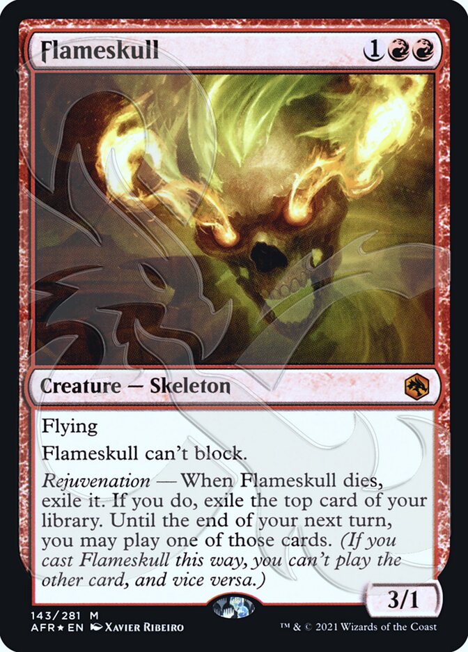 Flameskull (Ampersand Promo) [Dungeons & Dragons: Adventures in the Forgotten Realms Promos] | Good Games Adelaide SA