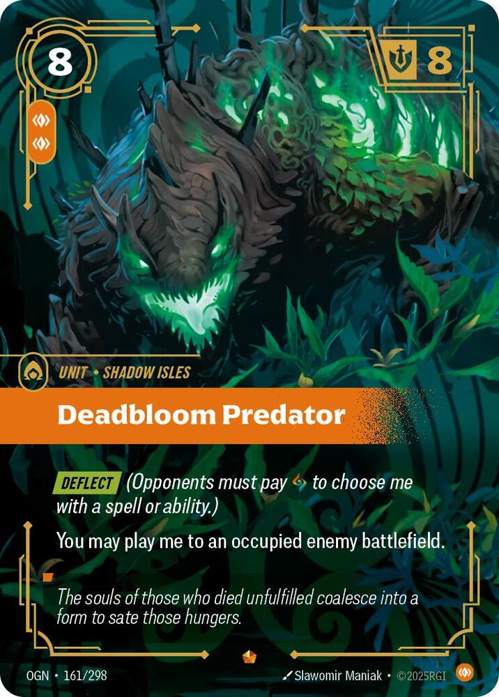 Deadbloom Predator 161/298 (Origins)  - Foil | Good Games Adelaide SA