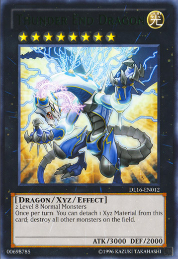 Thunder End Dragon (Green) [DL16-EN012] Rare | Good Games Adelaide SA