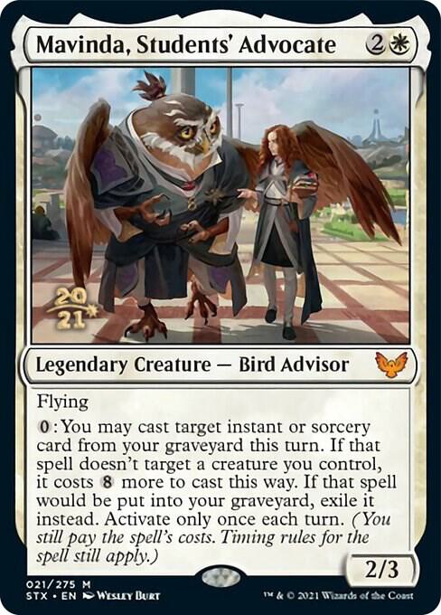 Mavinda Students Advocate 21 (Prerelease Cards)  - Foil | Good Games Adelaide SA