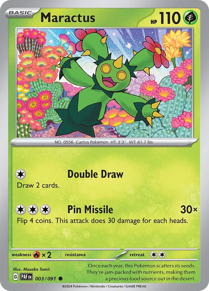 Maractus 003/091 (SV: Paldean Fates)  | Good Games Adelaide SA