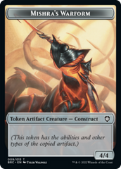 Mishra's Warform // Inkling Double-Sided Token [The Brothers' War Commander Tokens] | Good Games Adelaide SA