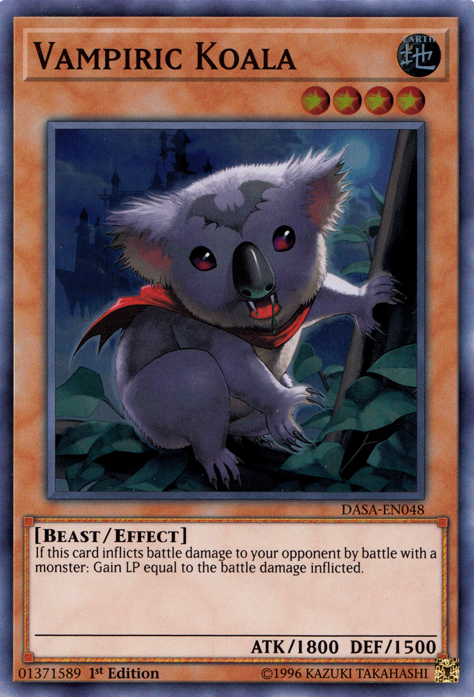 Vampiric Koala [DASA-EN048] Super Rare | Good Games Adelaide SA
