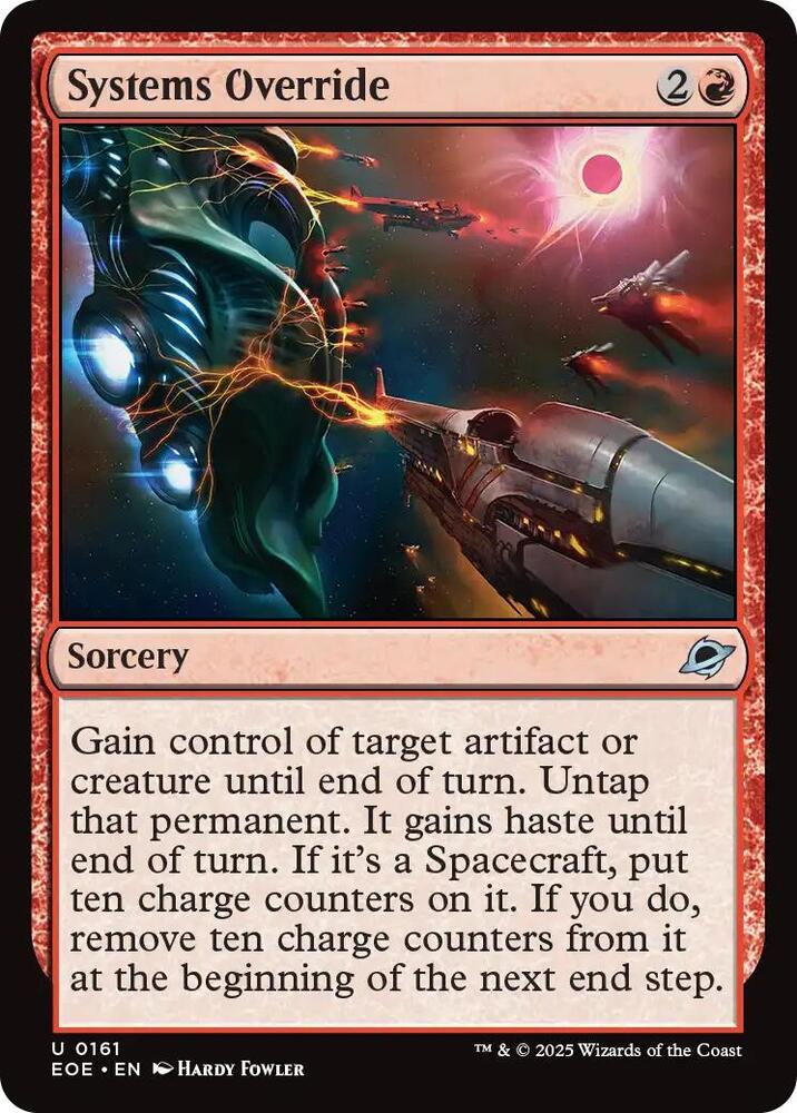 Systems Override 161 (Edge of Eternities)  - Foil | Good Games Adelaide SA