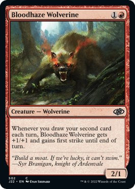 Bloodhaze Wolverine [Jumpstart 2022] | Good Games Adelaide SA