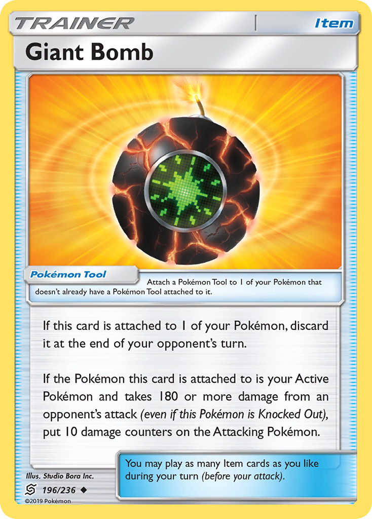 Giant Bomb (196/236) [Sun & Moon: Unified Minds] | Good Games Adelaide SA