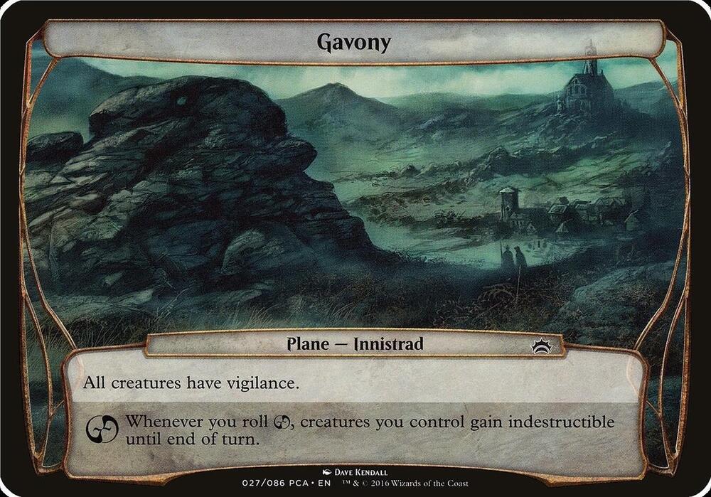 Gavony Planechase Anthology  (Oversize Cards)  | Good Games Adelaide SA