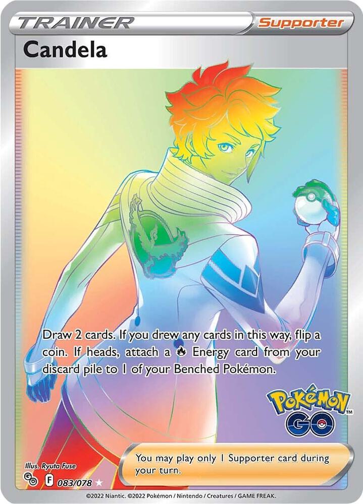 Candela Secret 083/078 (Pokemon GO)  - Holofoil | Good Games Adelaide SA