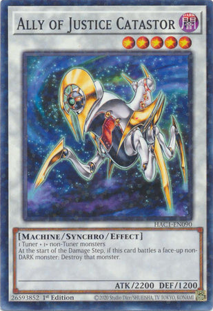 Ally of Justice Catastor (Duel Terminal) [HAC1-EN090] Common | Good Games Adelaide SA