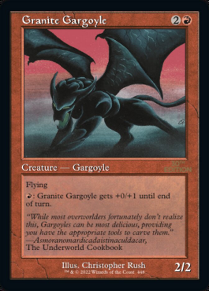 Granite Gargoyle (Retro) [30th Anniversary Edition] | Good Games Adelaide SA