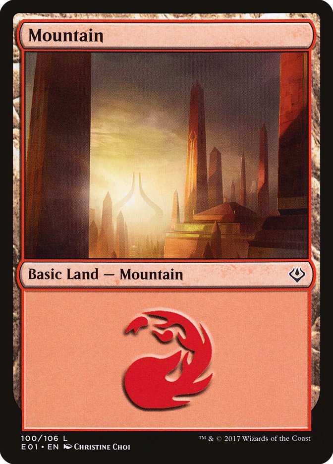 Mountain (100) [Archenemy: Nicol Bolas] | Good Games Adelaide SA