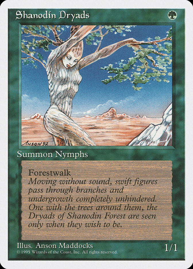 Shanodin Dryads [Fourth Edition] | Good Games Adelaide SA