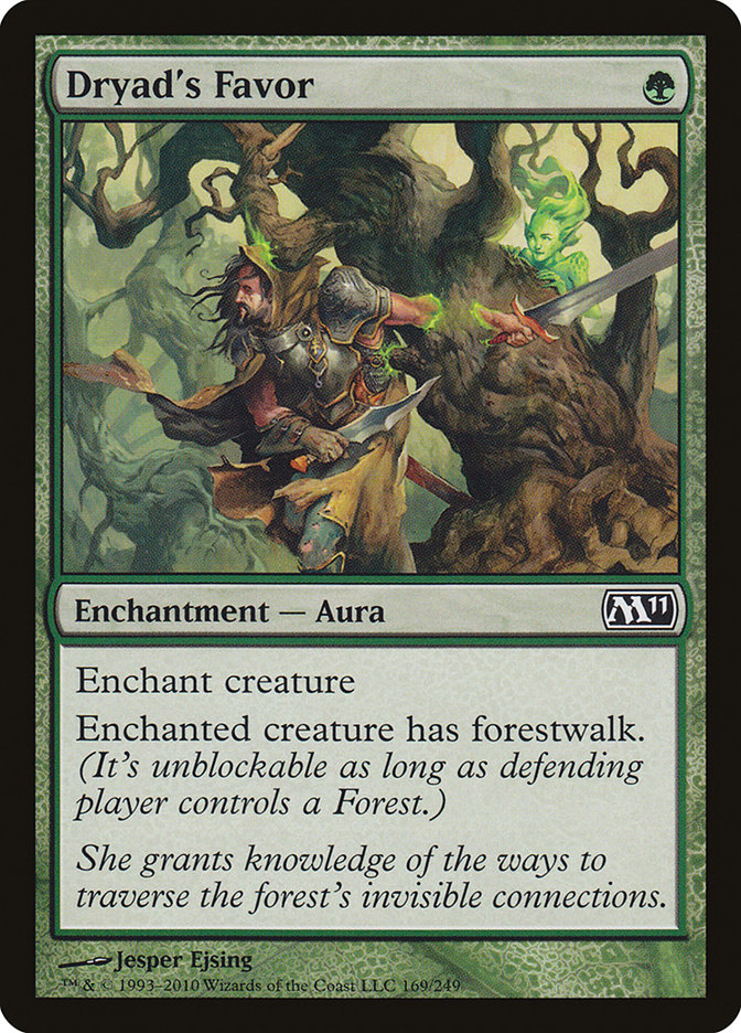 Dryad's Favor 169 (Magic 2011 (M11))  | Good Games Adelaide SA