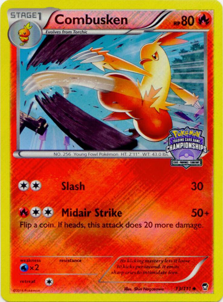 Combusken 13 111 State Championships 013/111 (League & Championship Cards)  - Reverse Holofoil | Good Games Adelaide SA
