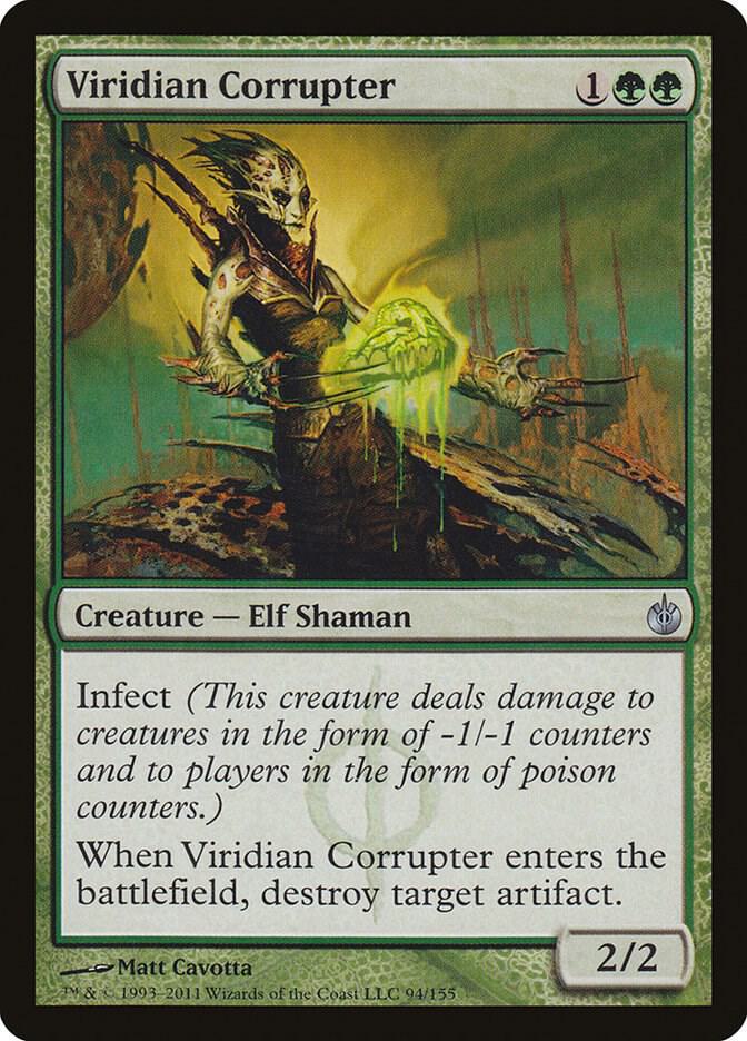 Viridian Corrupter 94 (Mirrodin Besieged)  - Foil | Good Games Adelaide SA