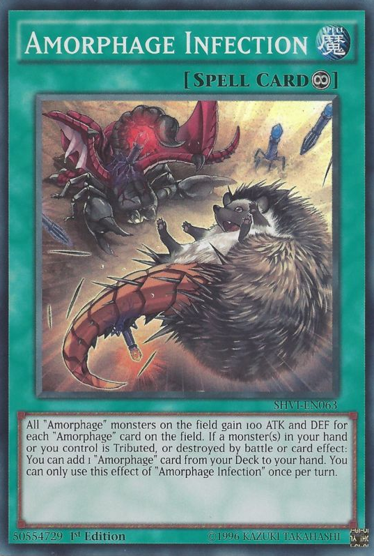 Amorphage Infection [SHVI-EN063] Super Rare | Good Games Adelaide SA