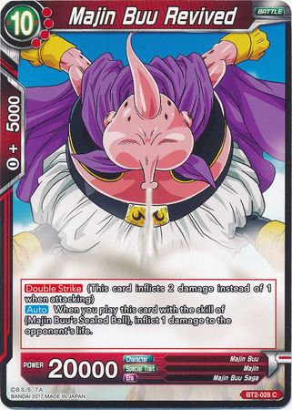 Majin Buu Revived [BT2-028] | Good Games Adelaide SA