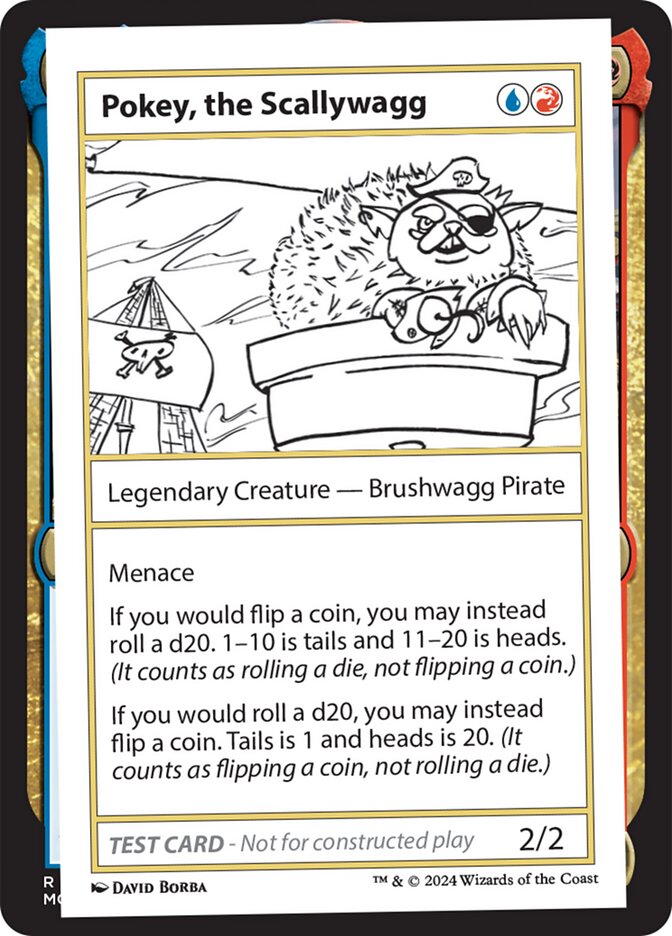 Pokey, the Scallywagg  (Mystery Booster 2 Playtest Cards)  | Good Games Adelaide SA
