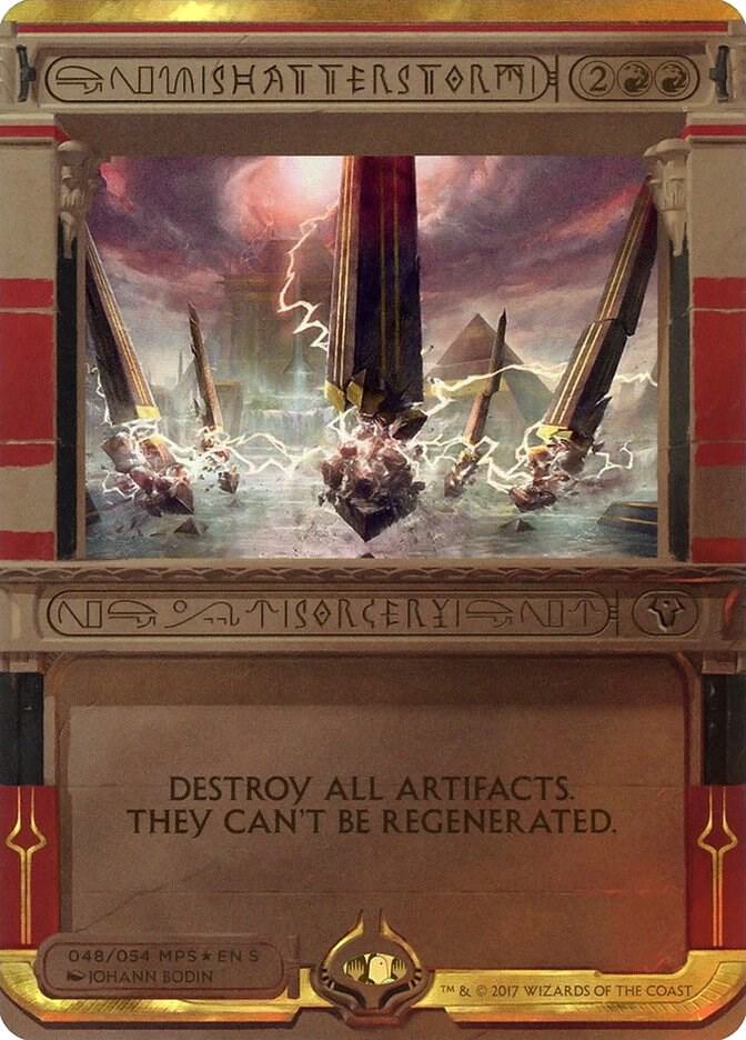 Shatterstorm 48 (Masterpiece Series: Amonkhet Invocations)  - Foil | Good Games Adelaide SA
