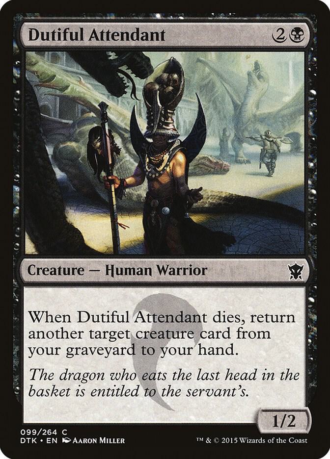 Dutiful Attendant 99 (Dragons of Tarkir)  | Good Games Adelaide SA