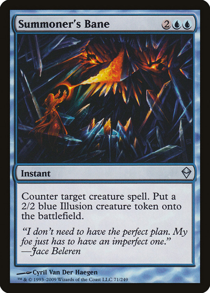 Summoner's Bane [Zendikar] | Good Games Adelaide SA