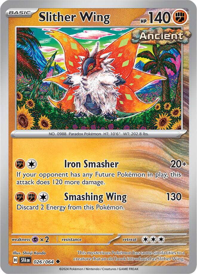 Slither Wing 026/064 (SV: Shrouded Fable)  - Reverse Holofoil | Good Games Adelaide SA
