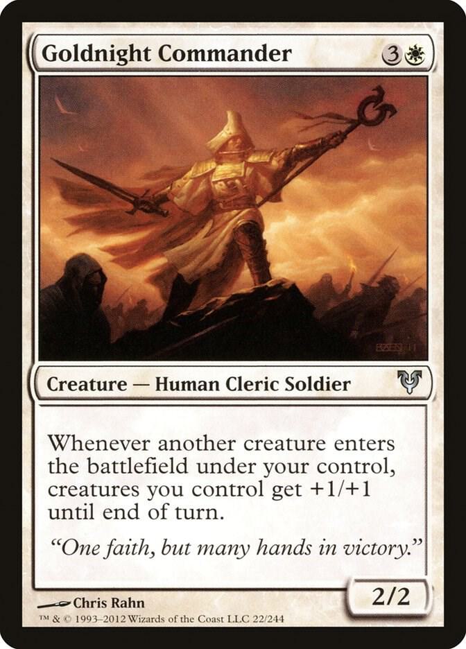 Goldnight Commander 22 (Avacyn Restored)  - Foil | Good Games Adelaide SA