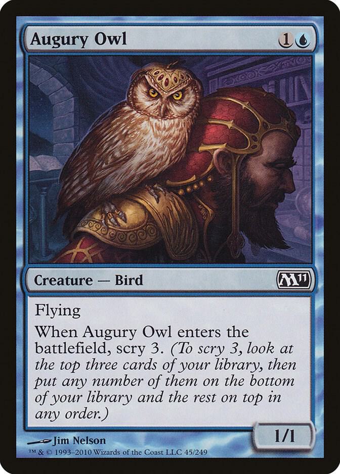 Augury Owl 45 (Magic 2011 (M11))  - Foil | Good Games Adelaide SA